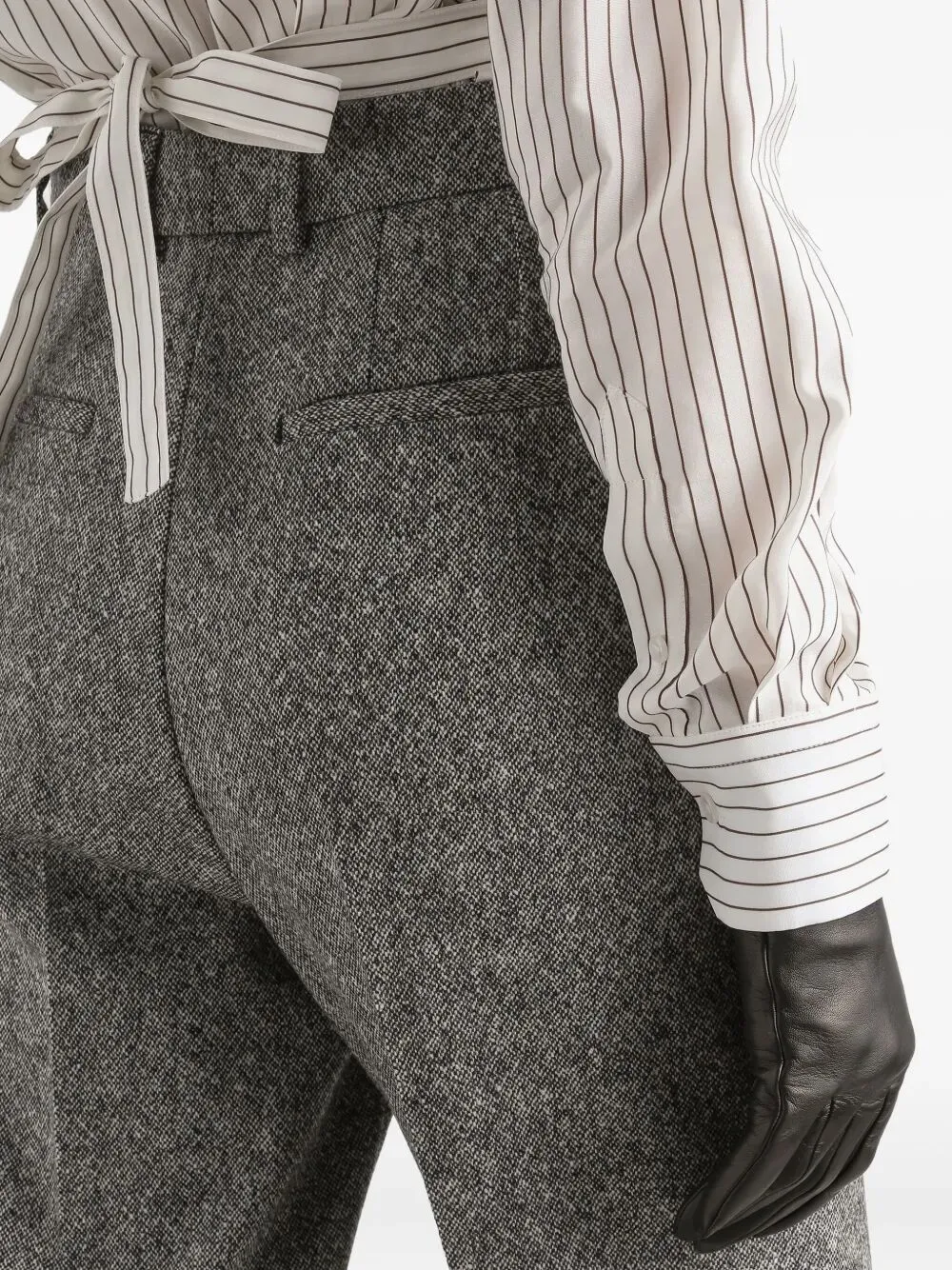 TAILORED WOOL TROUSERS sold by Lord & Taylor product image thumbnail 5