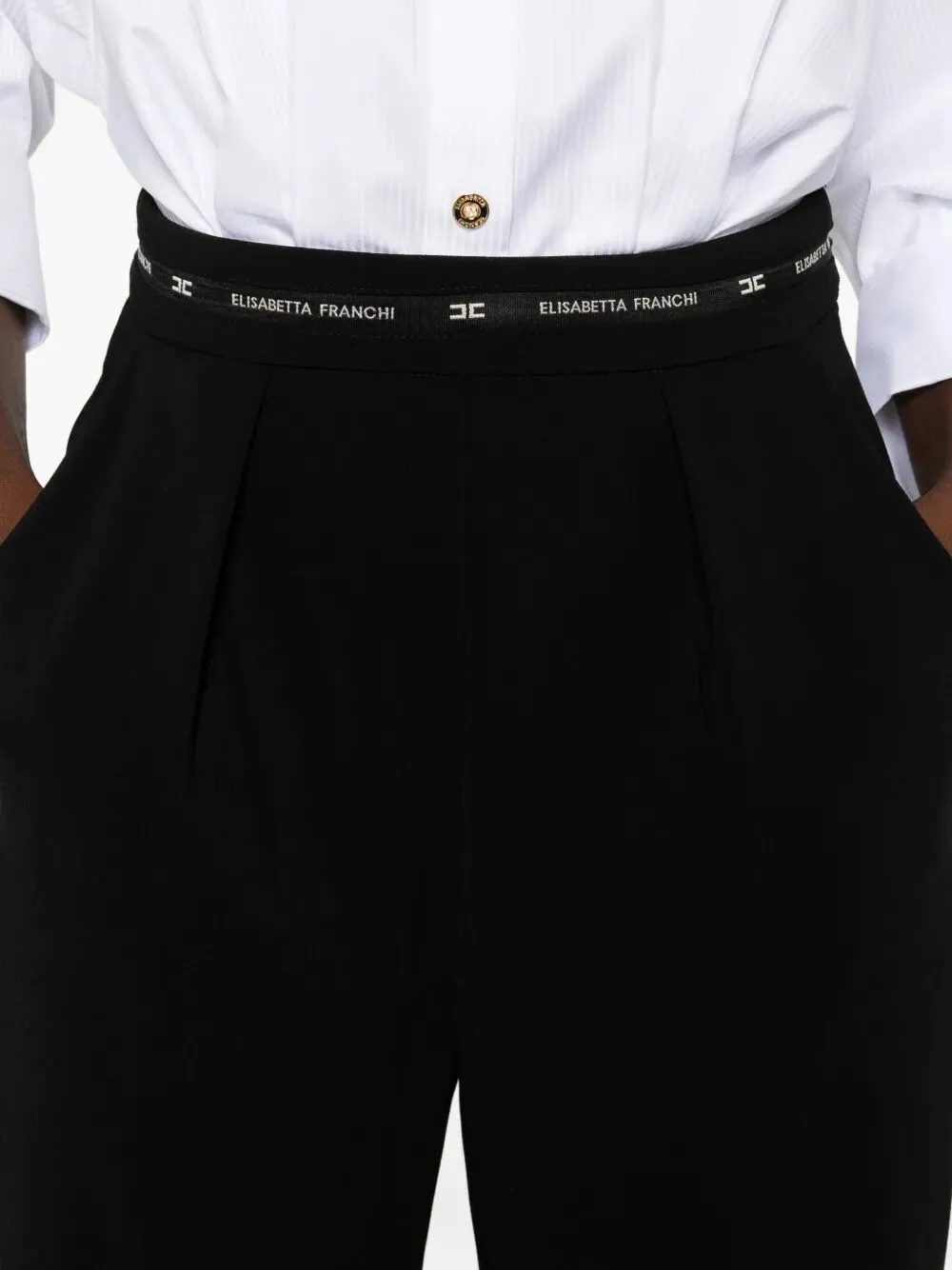 LIGHTWEIGHT CRÊPE AND POPLIN JUMPSUIT sold by Lord & Taylor product image thumbnail 5