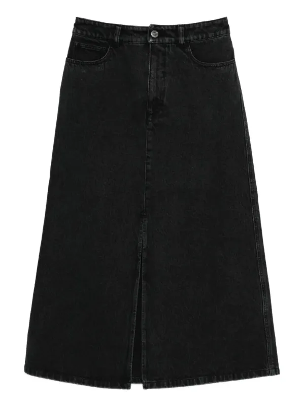 GEORGIA DENIM MIDI SKIRT sold by Lord & Taylor