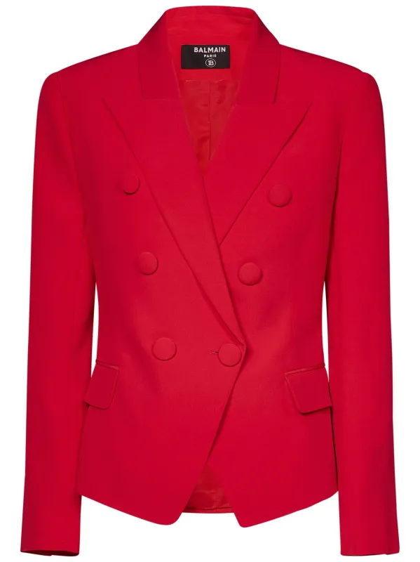 Balmain Paris Double-Breasted Blazer sold by Lord & Taylor
