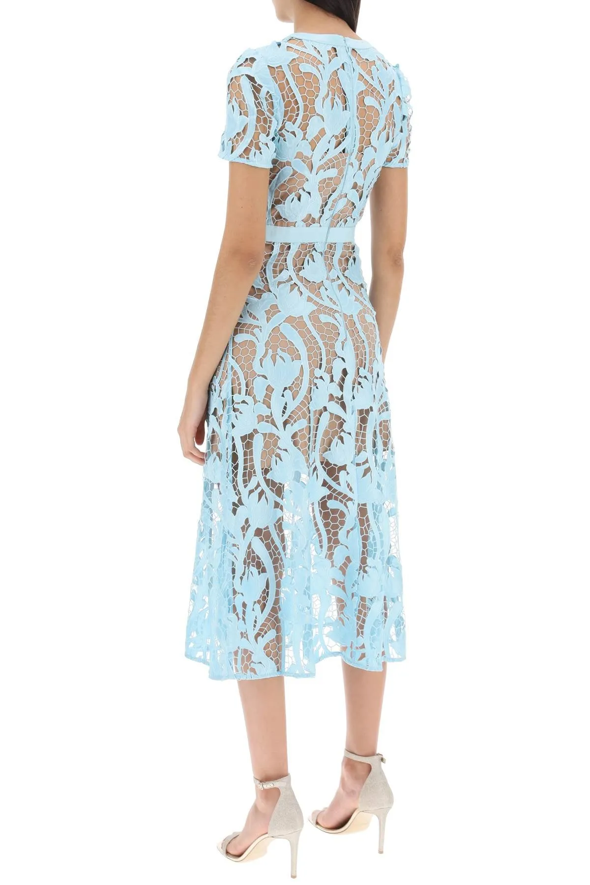 LACE MIDI DRESS sold by Lord & Taylor product image thumbnail 3