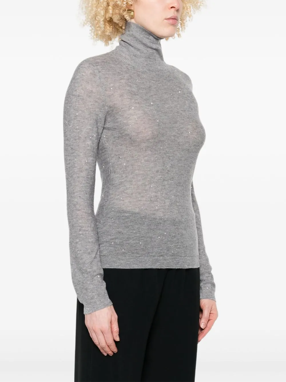 WOOL TURTLE-NECK SWEATER sold by Lord & Taylor product image thumbnail 5