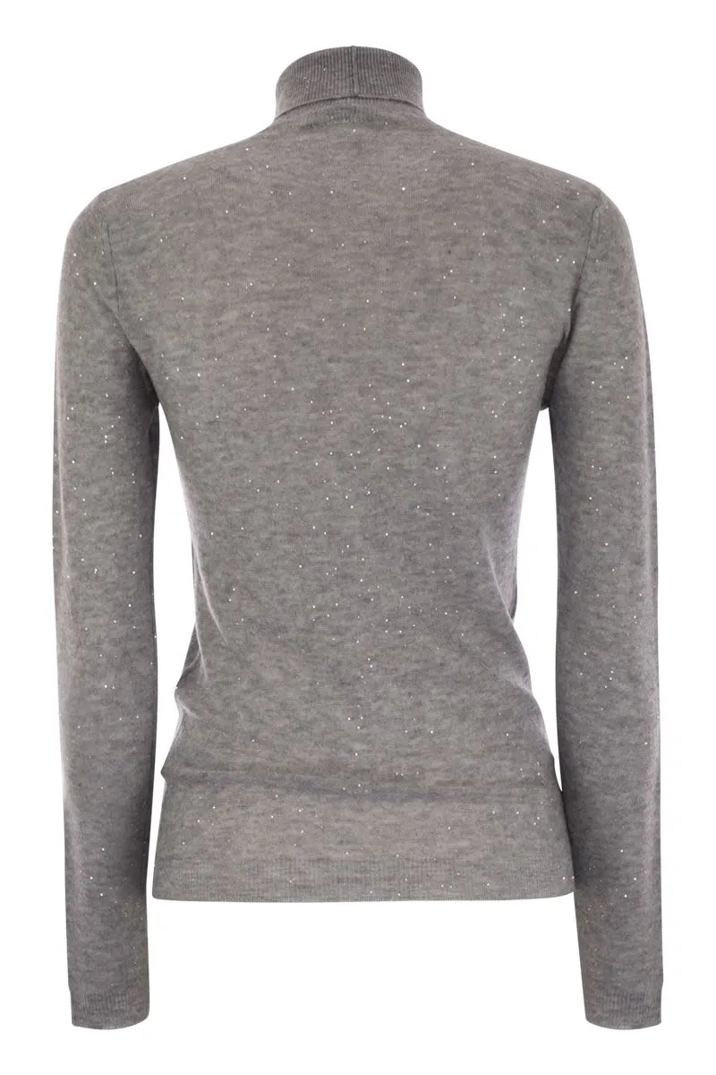 WOOL TURTLE-NECK SWEATER sold by Lord & Taylor product image thumbnail 2