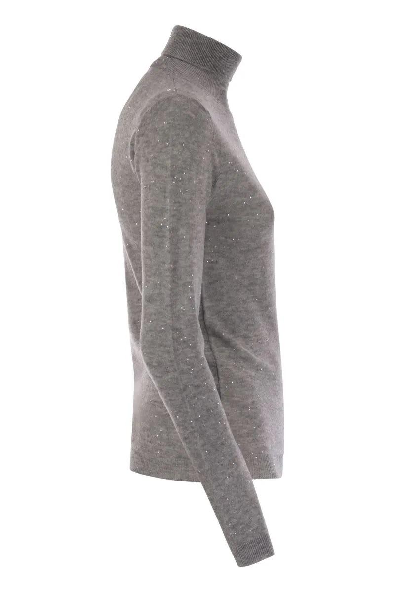 WOOL TURTLE-NECK SWEATER sold by Lord & Taylor product image thumbnail 3