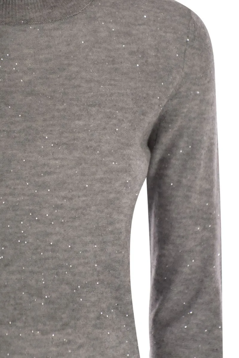 WOOL TURTLE-NECK SWEATER sold by Lord & Taylor product image thumbnail 4