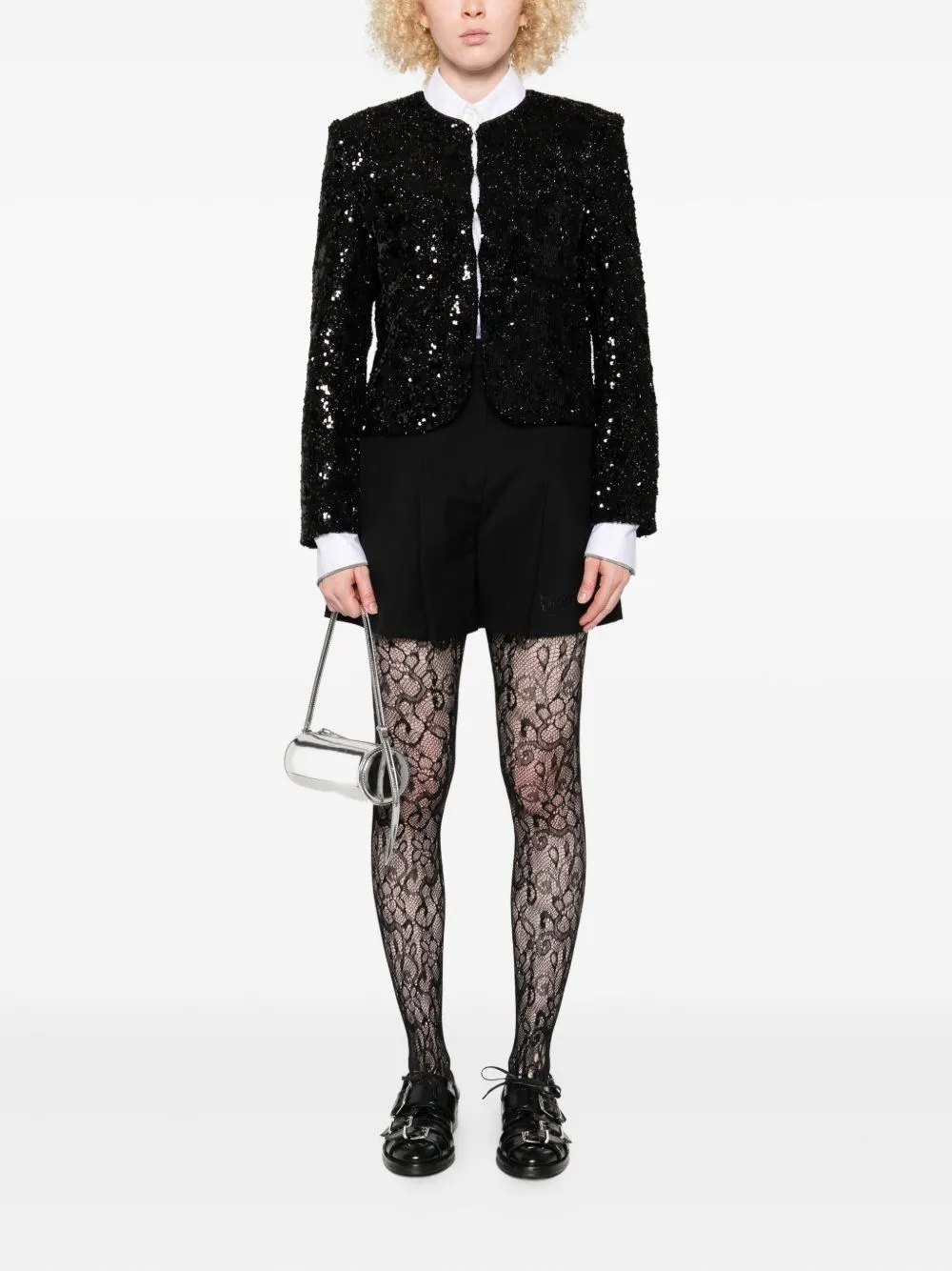 SEQUINED JACKET sold by Lord & Taylor product image thumbnail 4