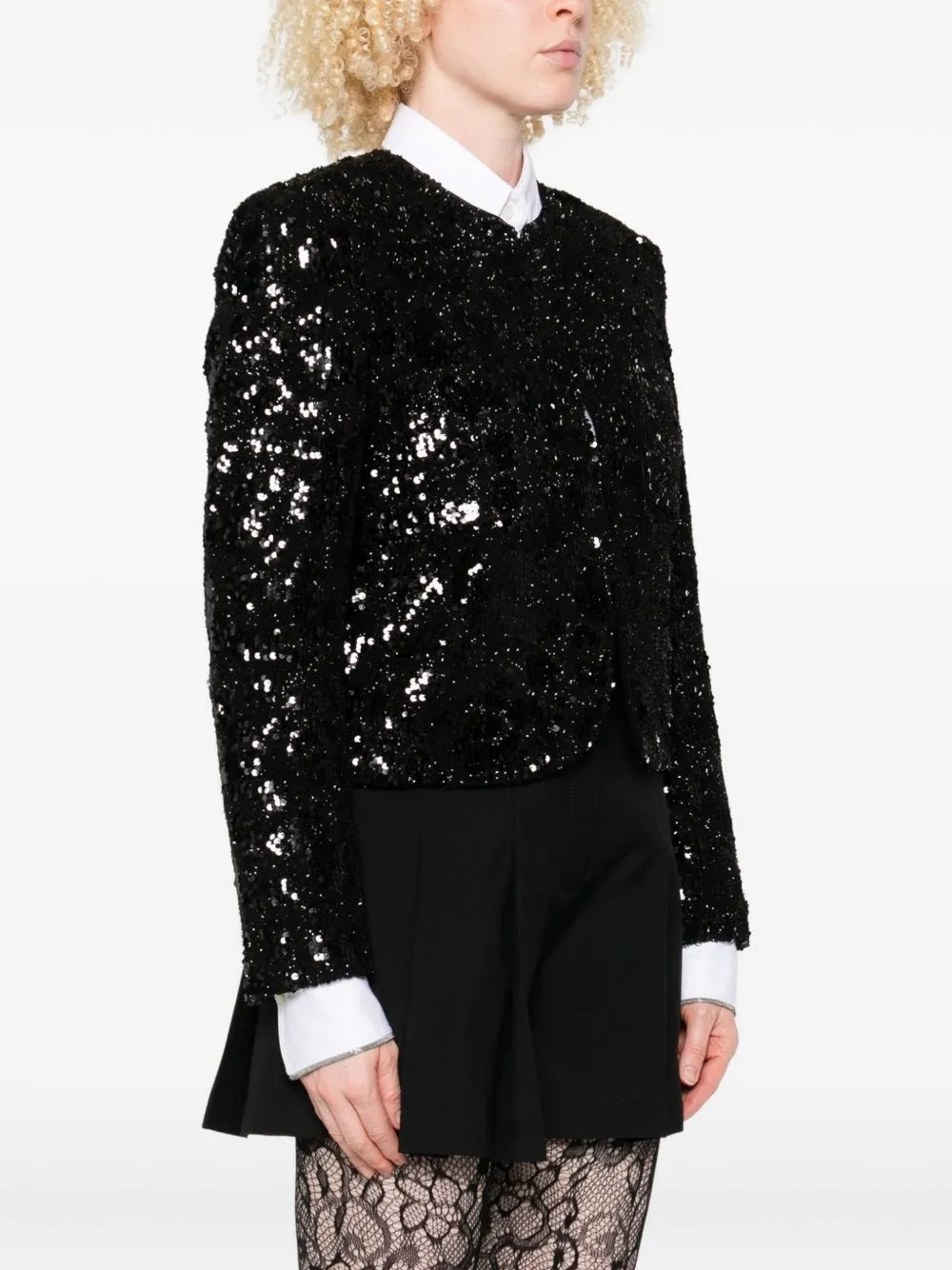 SEQUINED JACKET sold by Lord & Taylor product image thumbnail 2