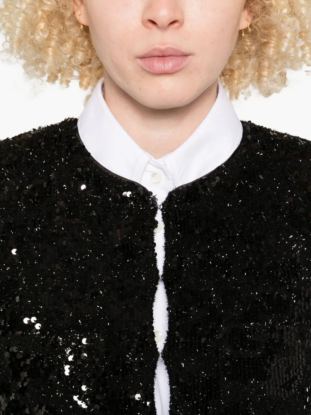 SEQUINED JACKET sold by Lord & Taylor product image thumbnail 3