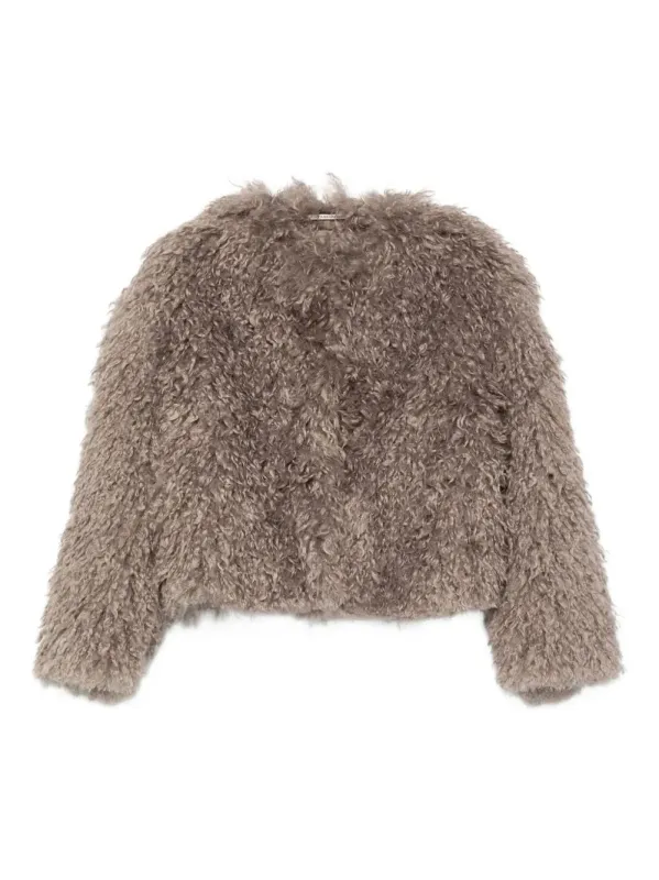TEDDY CROPPED JACKET sold by Lord & Taylor