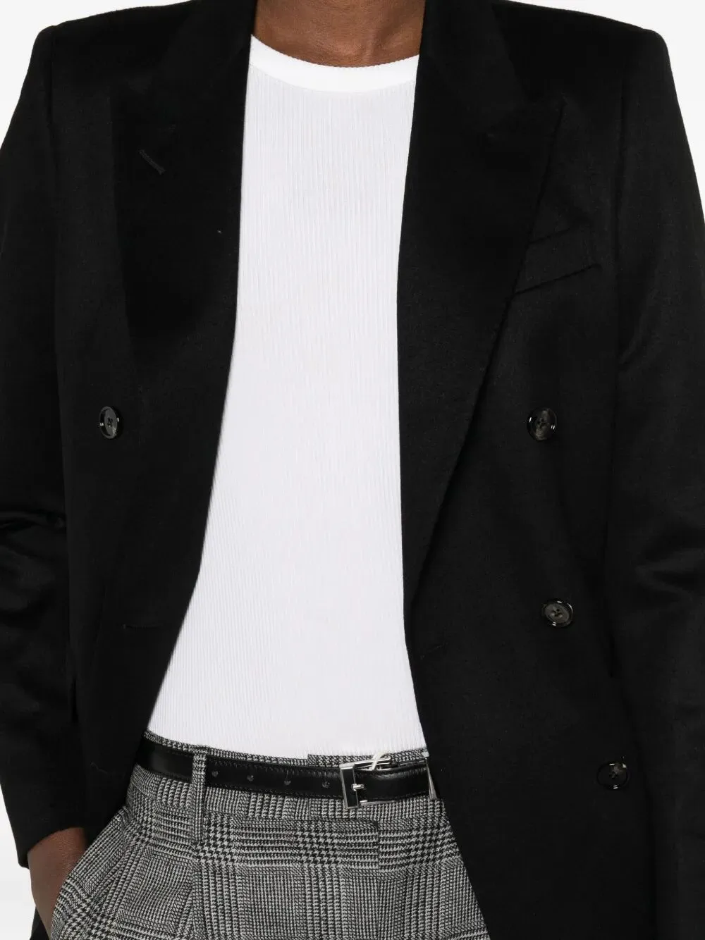 DOUBLE-BREASTED CAMEL WOOL BLAZER sold by Lord & Taylor product image thumbnail 5