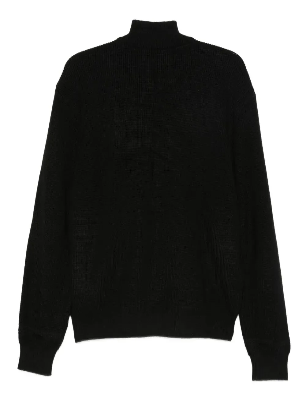 RIBBED ZIP-UP HIGH-NECK CARDIGAN sold by Lord & Taylor product image thumbnail 2