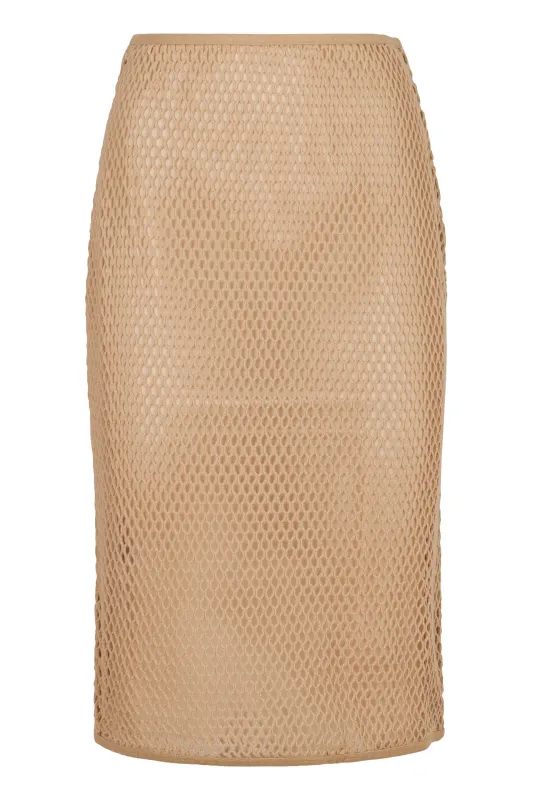 COTTON MIDI SKIRT sold by Lord & Taylor