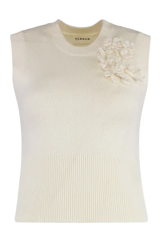 LOIRA KNITTED VEST sold by Lord & Taylor