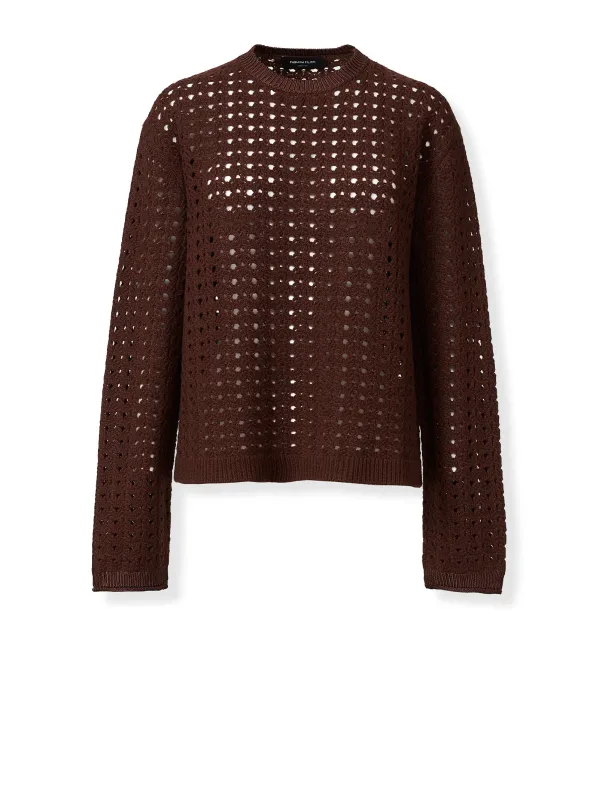 WOOL-BLEND CREW-NECK SWEATER sold by Lord & Taylor