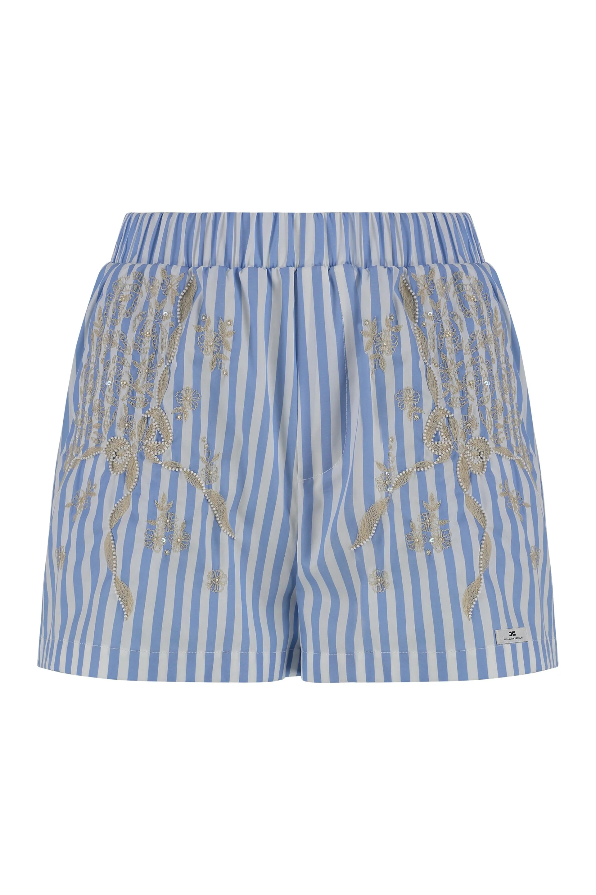 STRIPED POPLIN SHORTS sold by Lord & Taylor