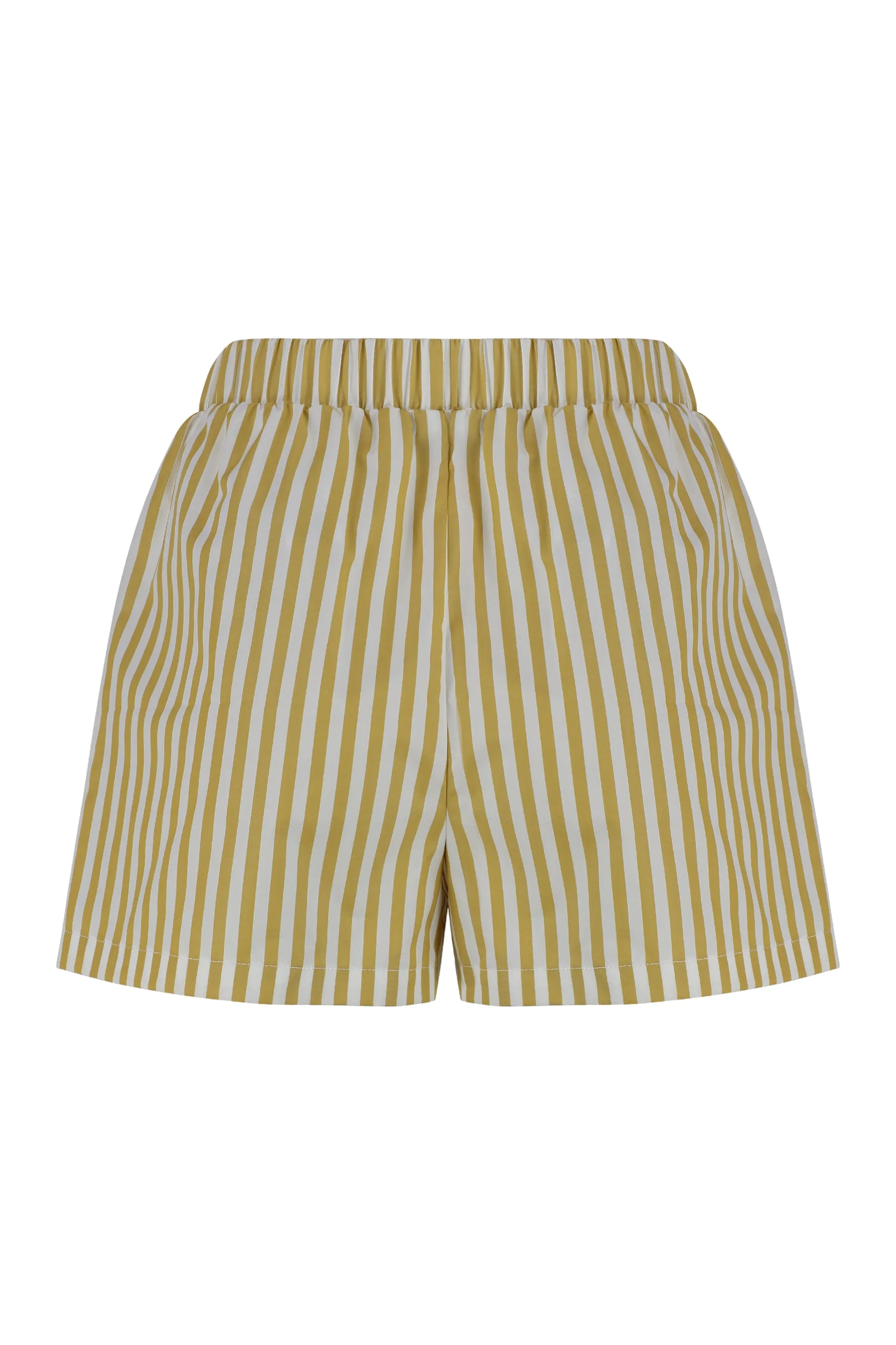 STRIPED POPLIN SHORTS sold by Lord & Taylor product image thumbnail 2
