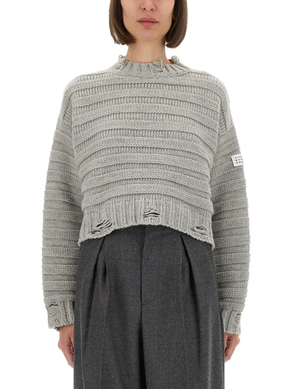 WOOL-BLEND CREW-NECK SWEATER sold by Lord & Taylor
