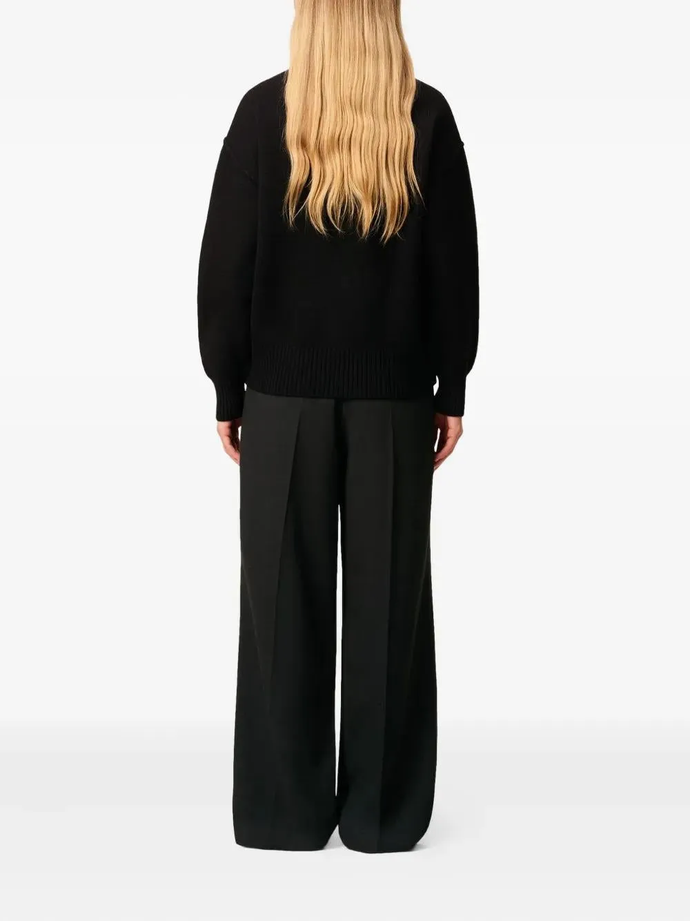 HEART INTARSIA FUNNEL NECK SWEATER sold by Lord & Taylor product image thumbnail 5