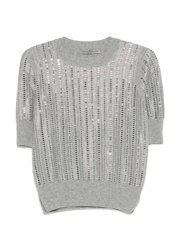 Ermanno Scervino Top Grey sold by Lord & Taylor