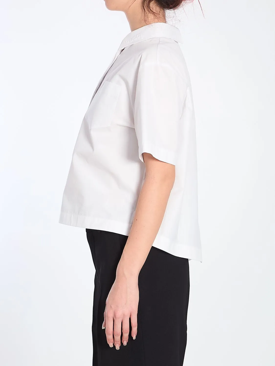 WHITE POPLIN SHIRT sold by Lord & Taylor product image thumbnail 3
