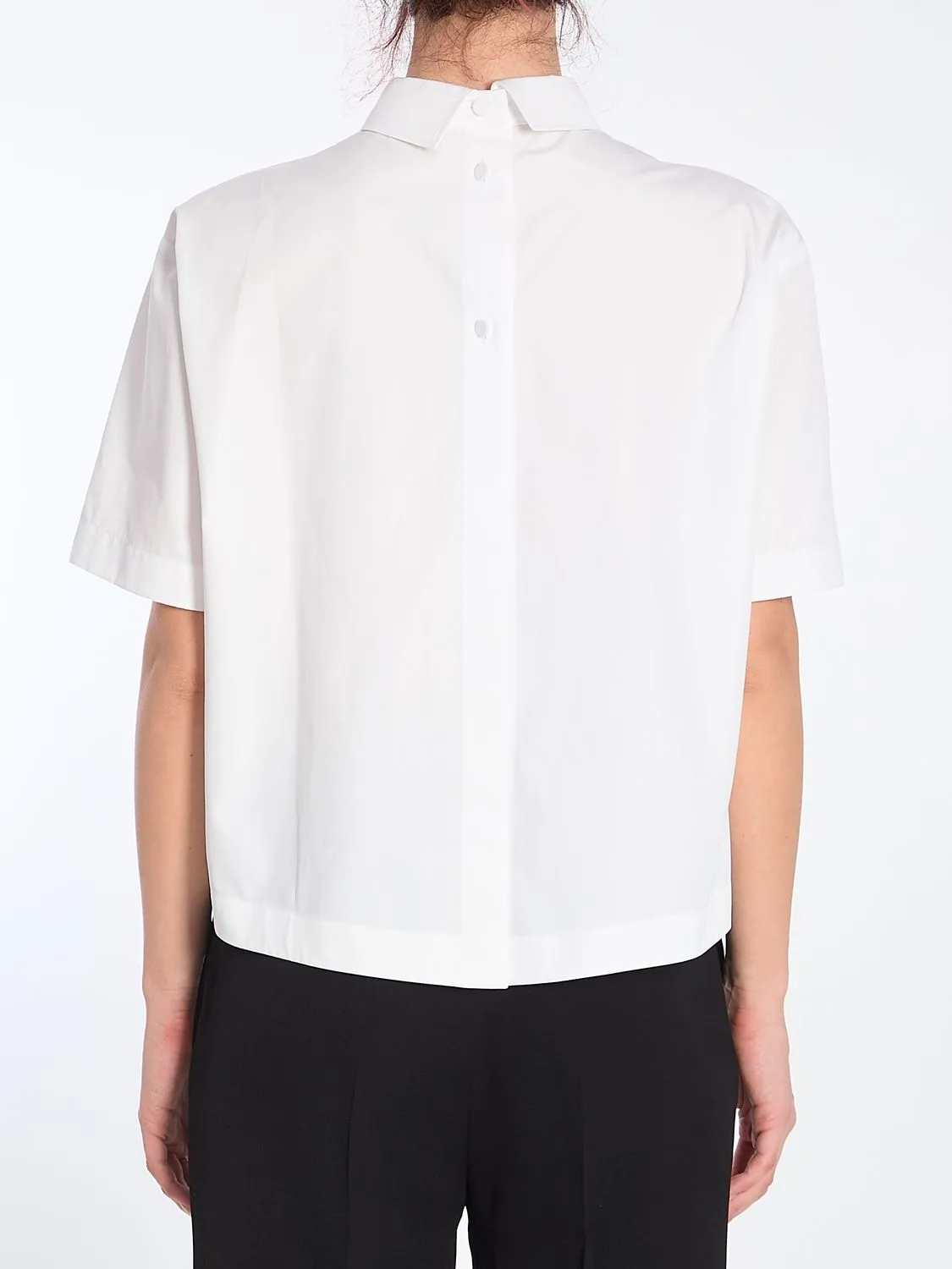 WHITE POPLIN SHIRT sold by Lord & Taylor product image thumbnail 4