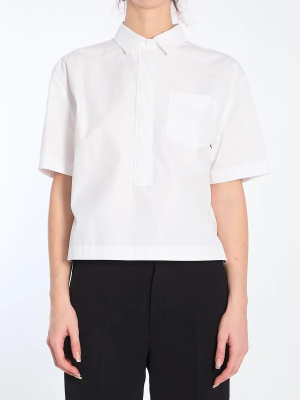 WHITE POPLIN SHIRT sold by Lord & Taylor