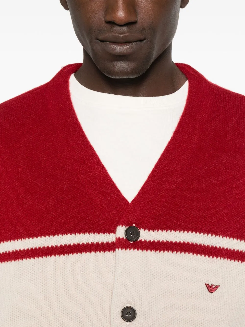 WOOL V-NECKED CARDIGAN sold by Lord & Taylor product image thumbnail 5