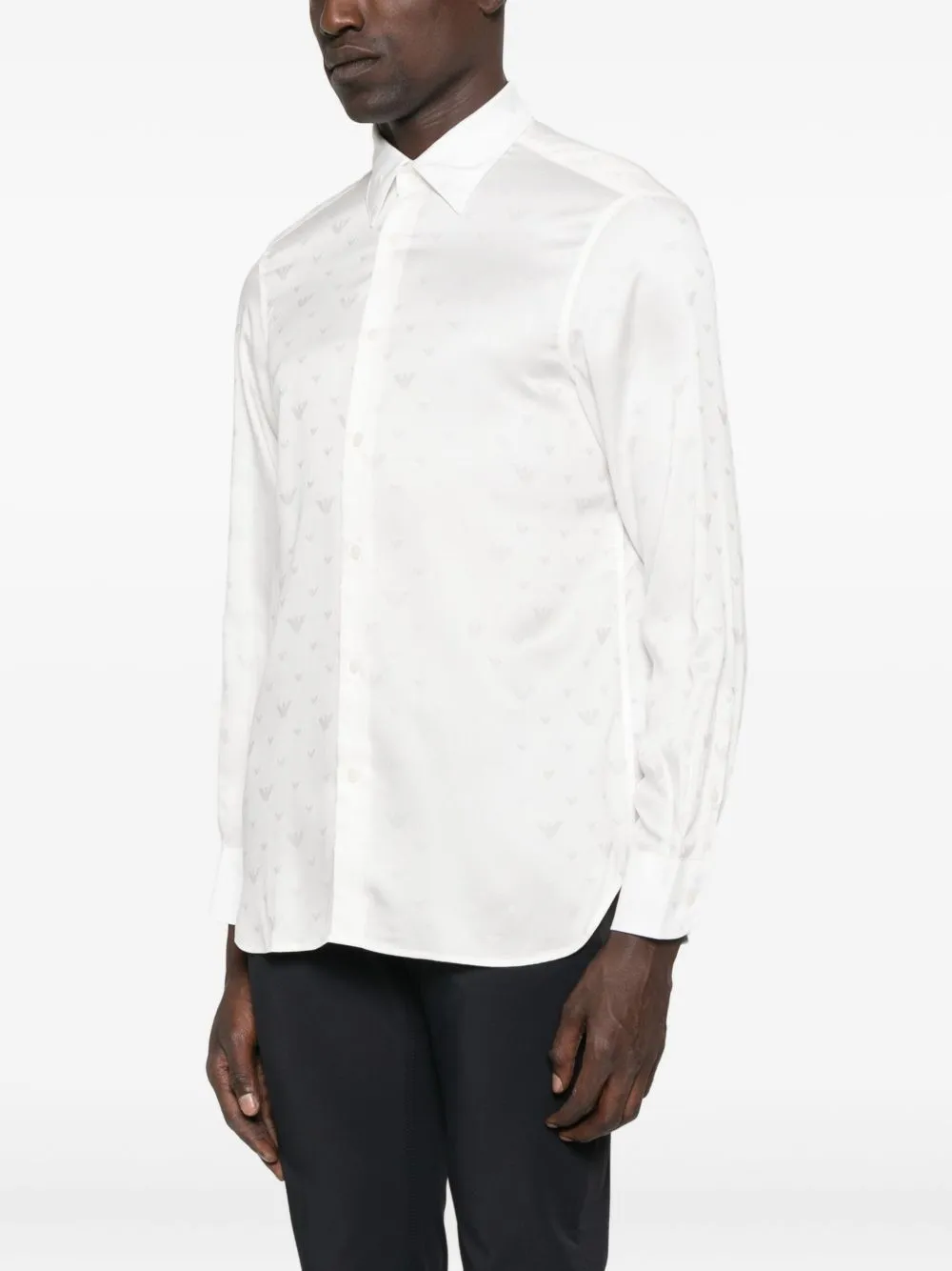 ALLOVER LOGO SHIRT sold by Lord & Taylor product image thumbnail 2