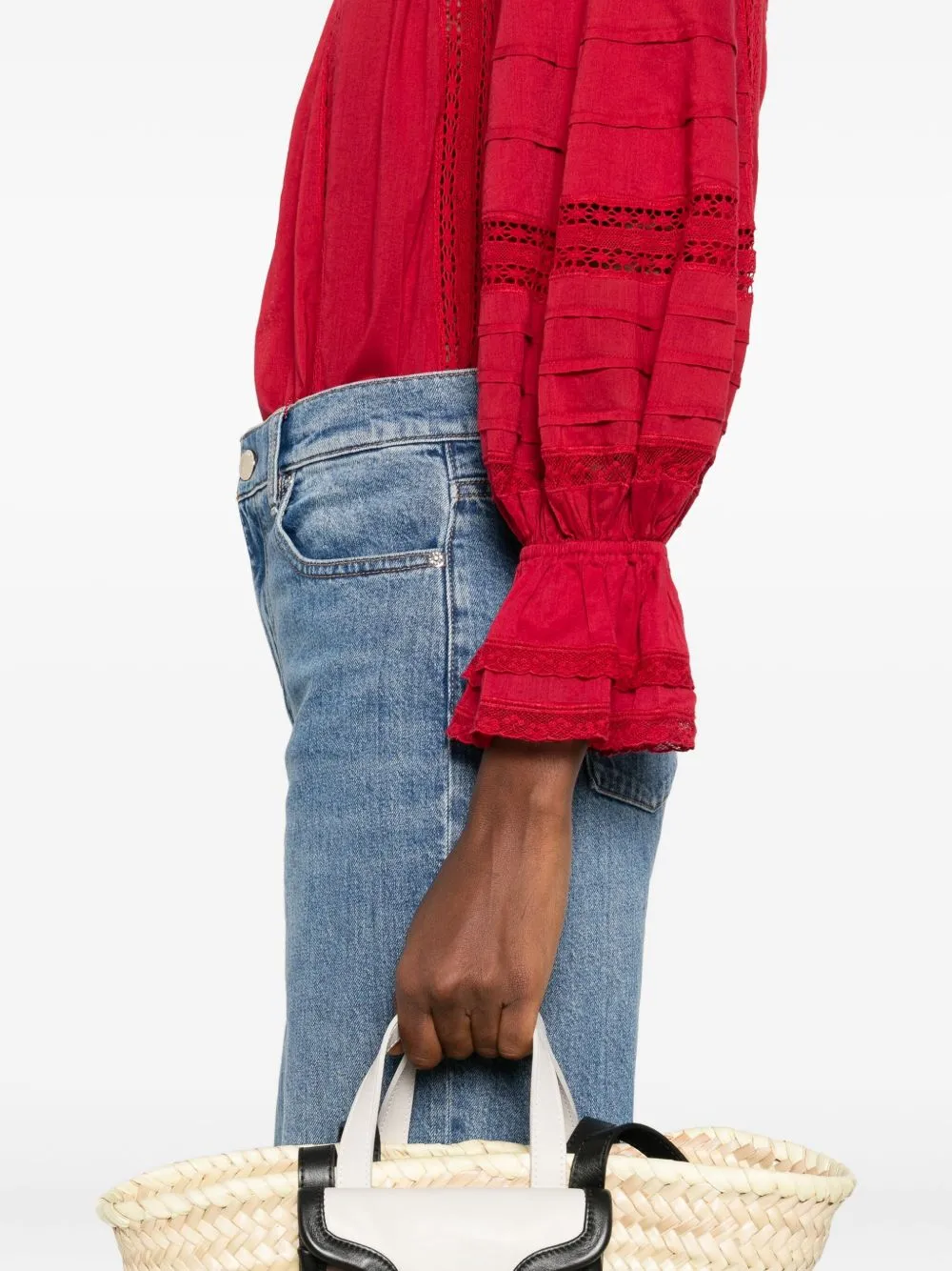 JOSEPHINE COTTON BLOUSE sold by Lord & Taylor product image thumbnail 4