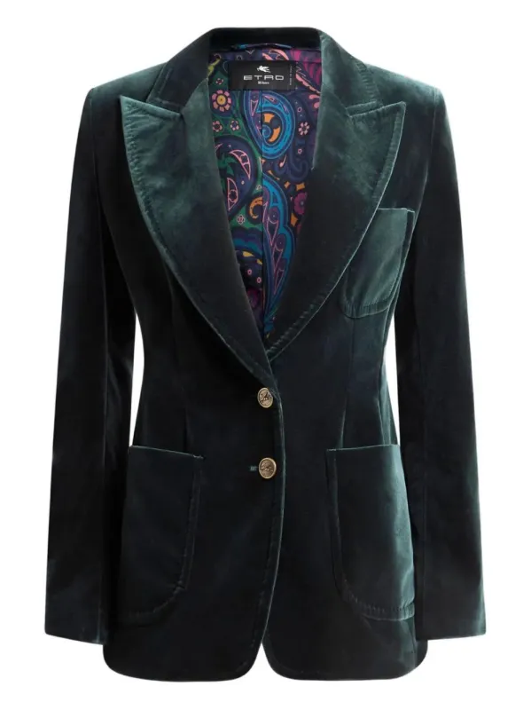 SINGLE BUTTON FRONT BLAZER sold by Lord & Taylor