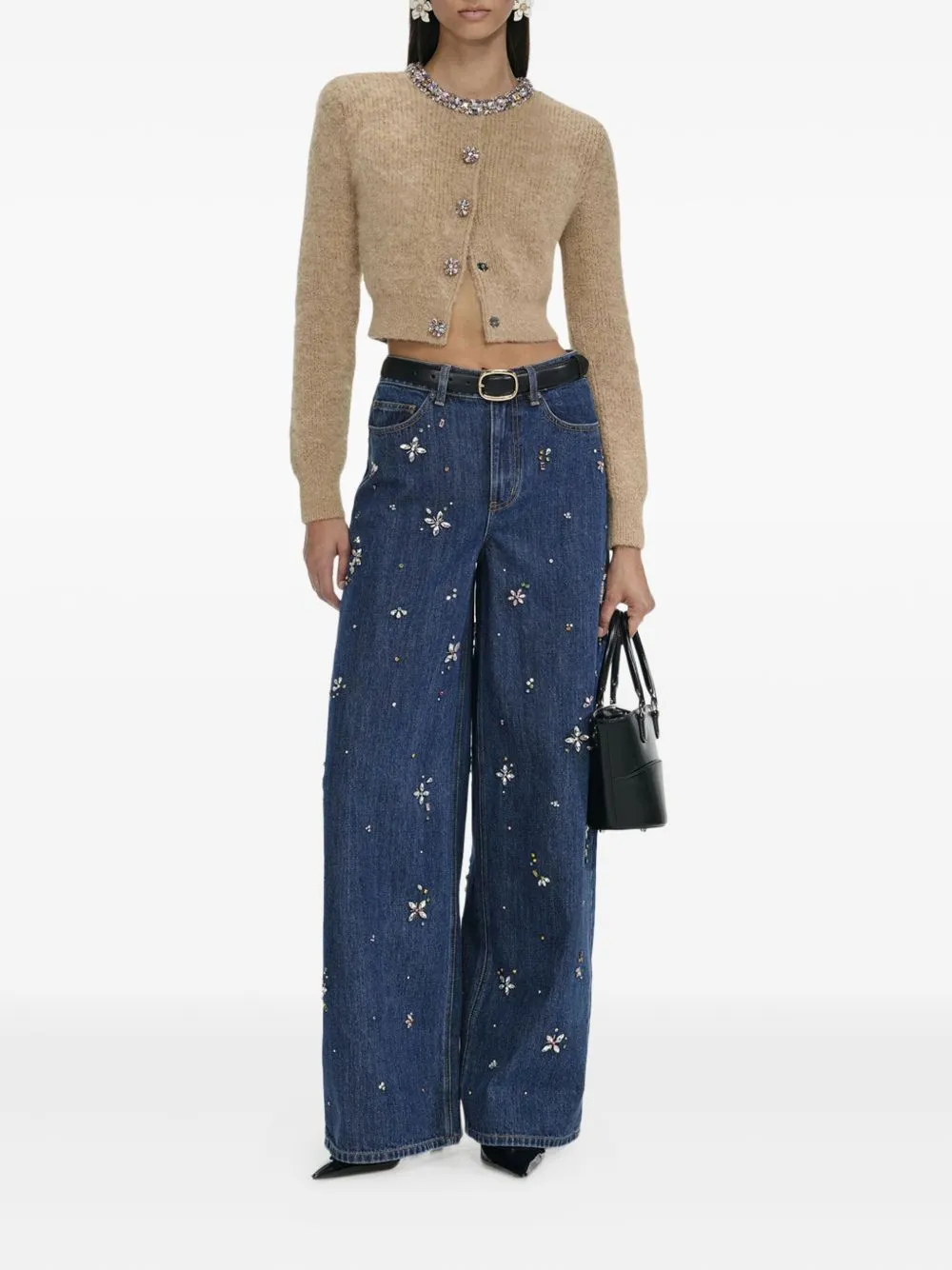 EMBELLISHED TRIM CARDIGAN sold by Lord & Taylor product image thumbnail 2