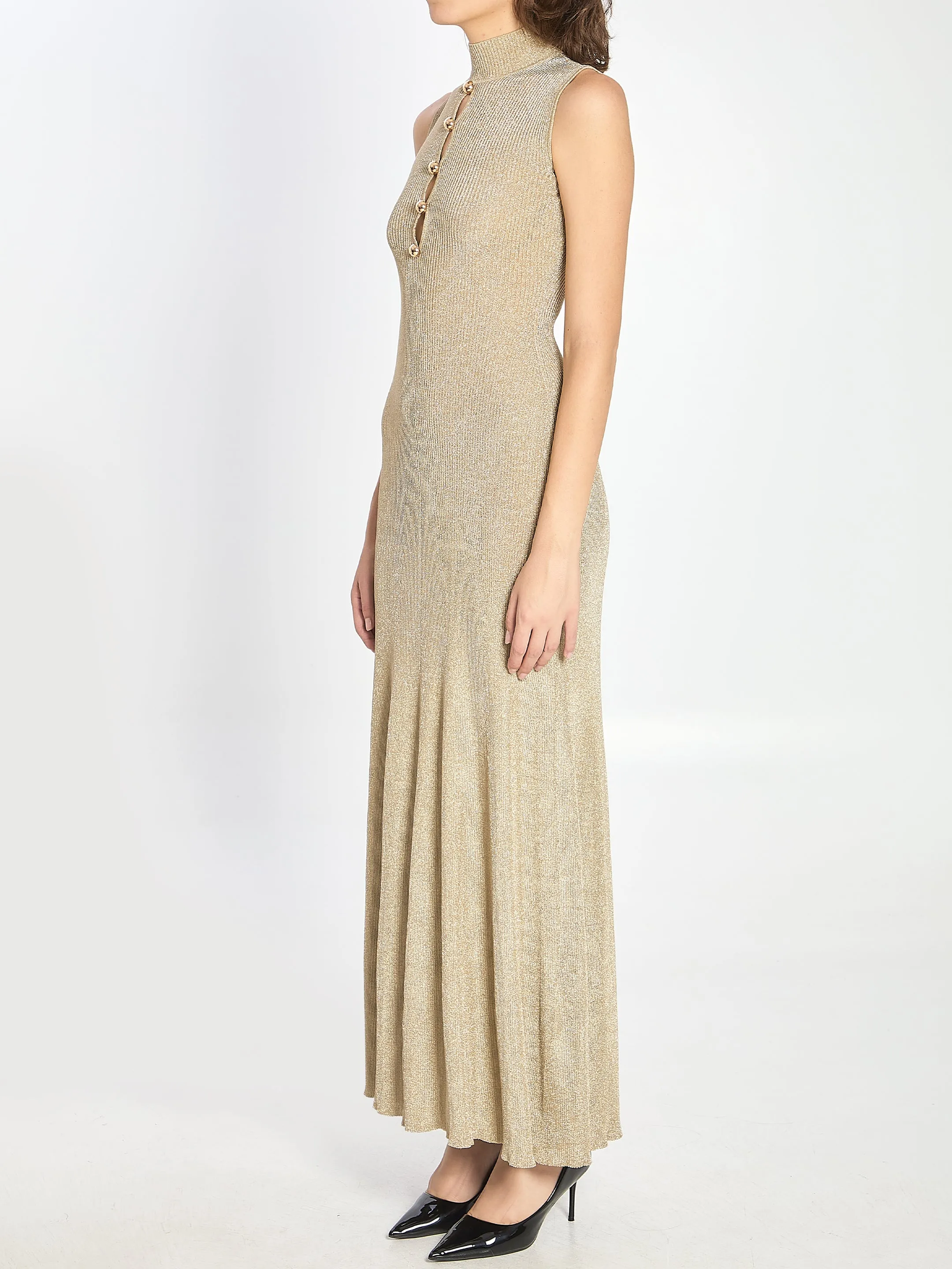 GOLD MAXI DRESS sold by Lord & Taylor product image thumbnail 2
