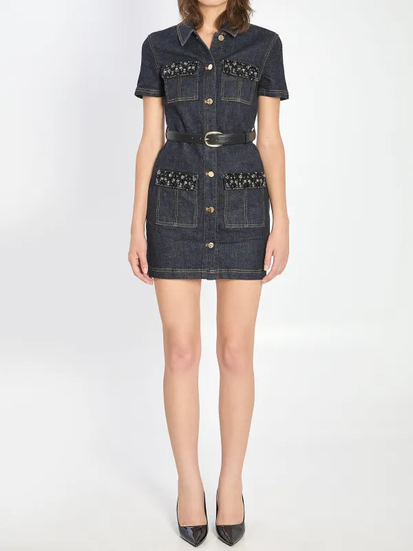 DENIM MINI DRESS sold by Lord & Taylor