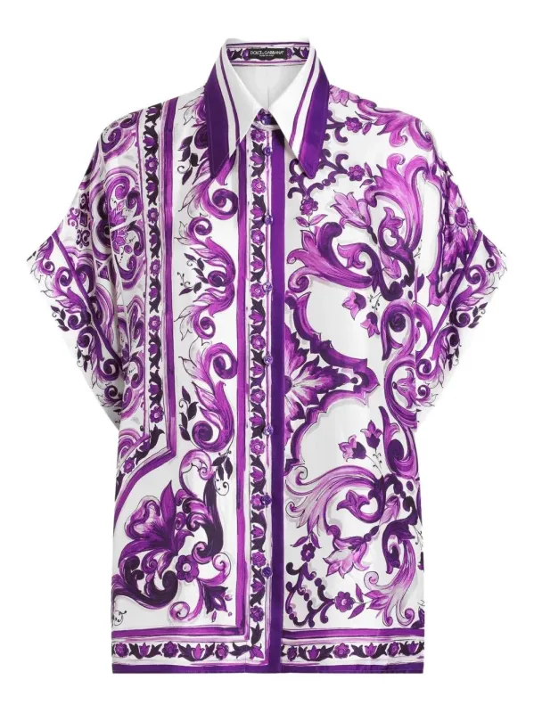 MAIOLICA PRINT SHIRT sold by Lord & Taylor