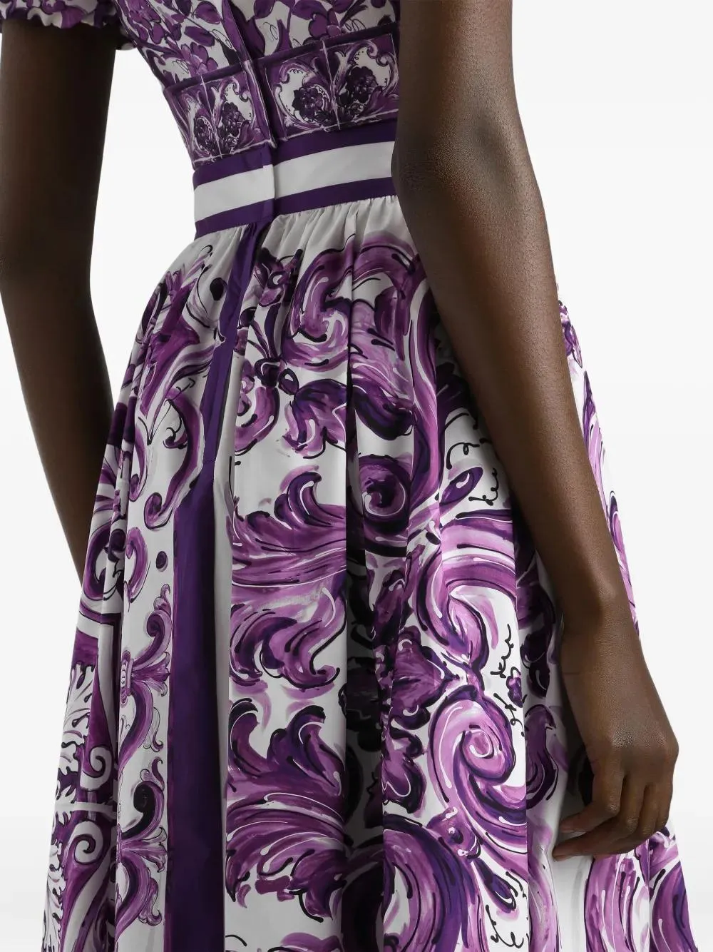 MAJOLICA PRINT MID-LENGTH SKIRT sold by Lord & Taylor product image thumbnail 5