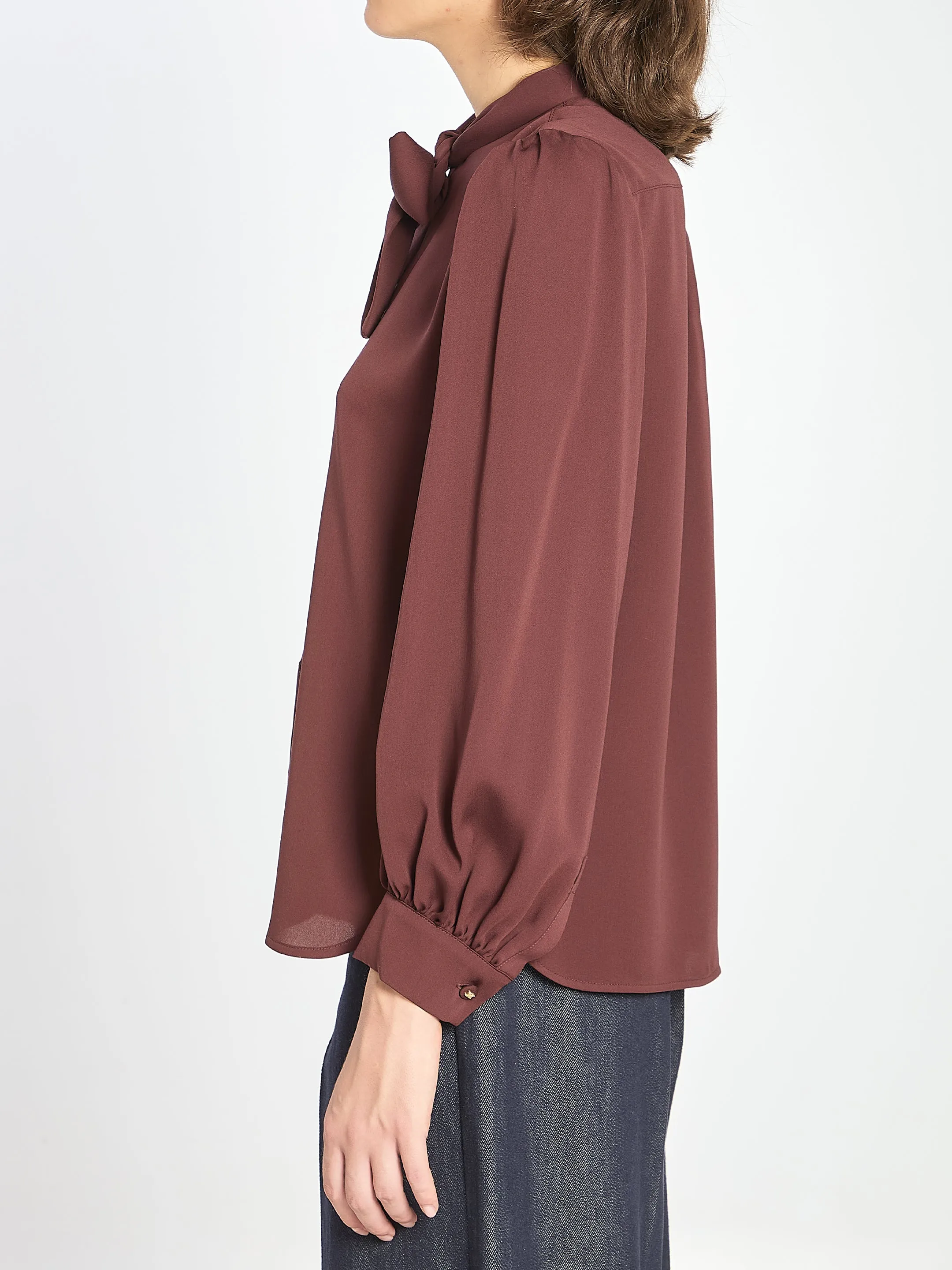 MELANIA SILK SHIRT sold by Lord & Taylor product image thumbnail 3