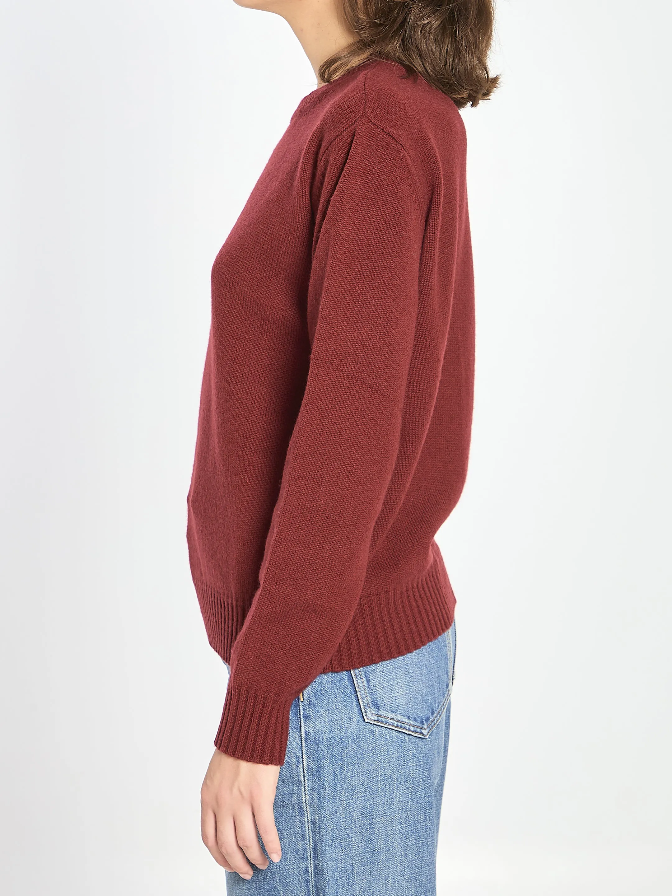 CREW NECK SWEATER IN CASHMERE sold by Lord & Taylor product image thumbnail 3