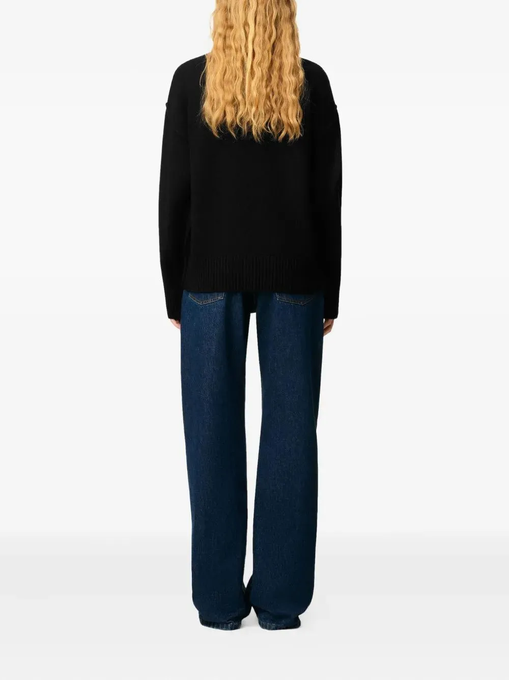 WOOL SWEATER WITH HEART INTARSIA DESIGN sold by Lord & Taylor product image thumbnail 4