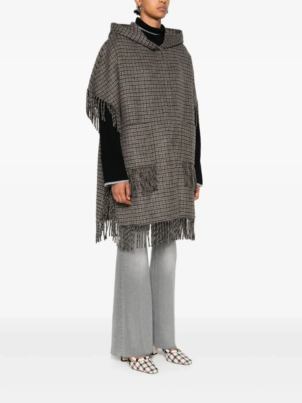 HOODED CAPE sold by Lord & Taylor product image thumbnail 4