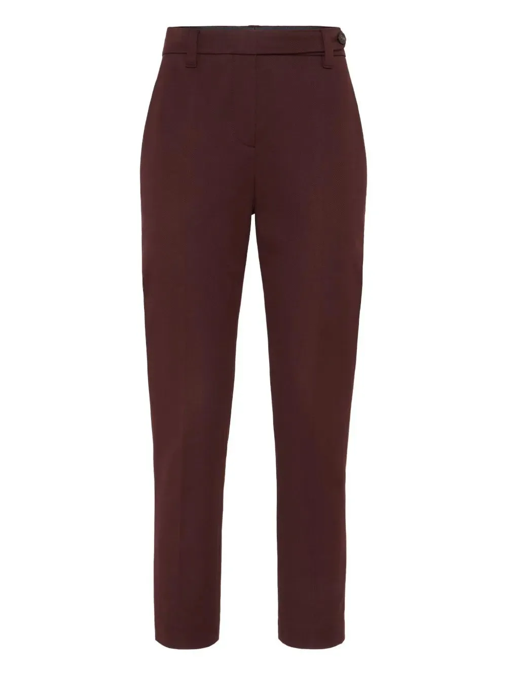 STRETCH-COTTON TROUSERS WITH BUTTON FASTENING sold by Lord & Taylor