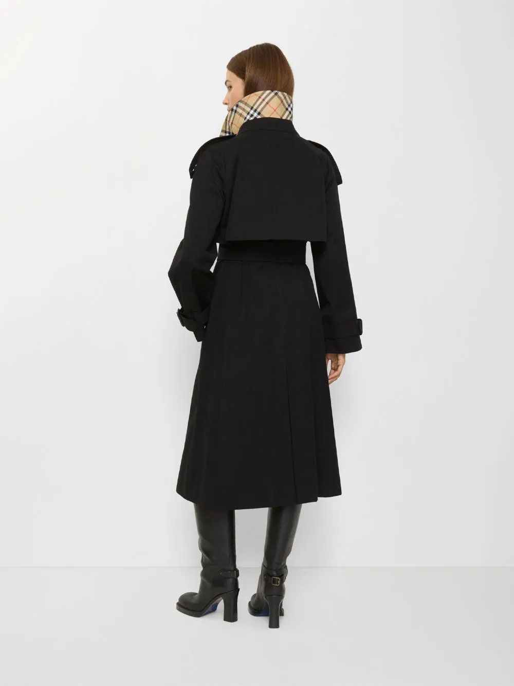 LONG GABARDINE FITZROVIA TRENCH COAT sold by Lord & Taylor product image thumbnail 3