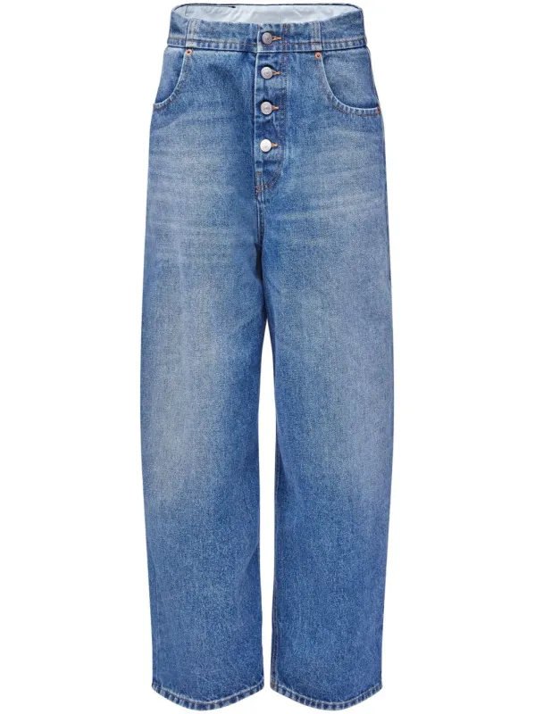 STRAIGHT LEG CROPPED JEANS sold by Lord & Taylor