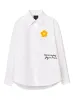 COTTON SHIRT WITH FLOWER PATCH sold by Lord & Taylor