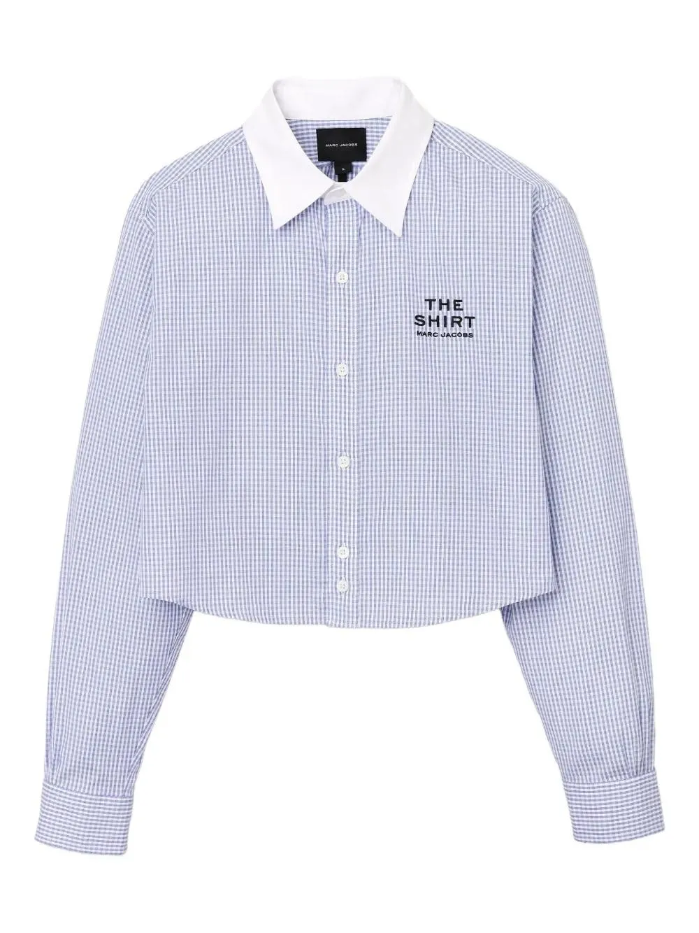 GINGHAM CHECK CROPPED SHIRT sold by Lord & Taylor