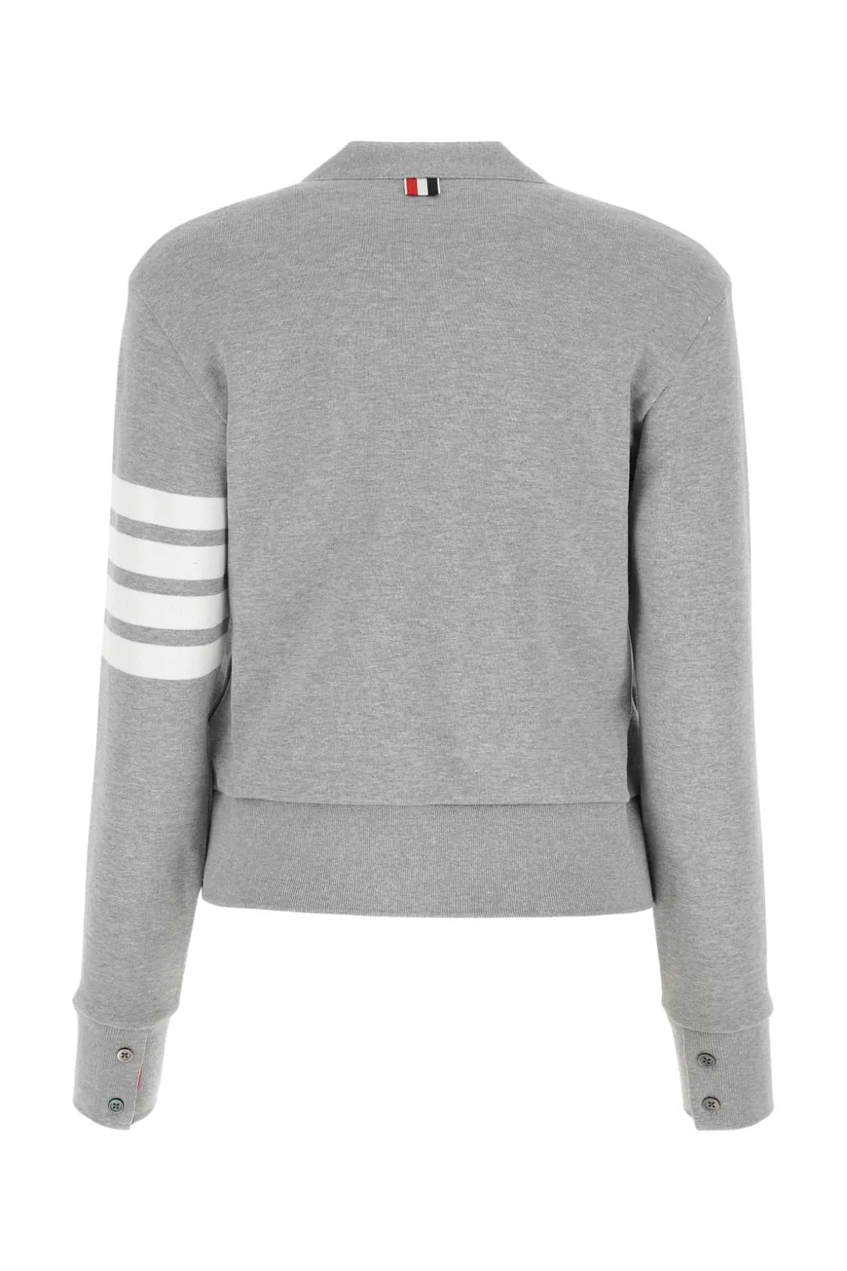 MELANGE GREY COTTON CARDIGAN sold by Lord & Taylor product image thumbnail 2