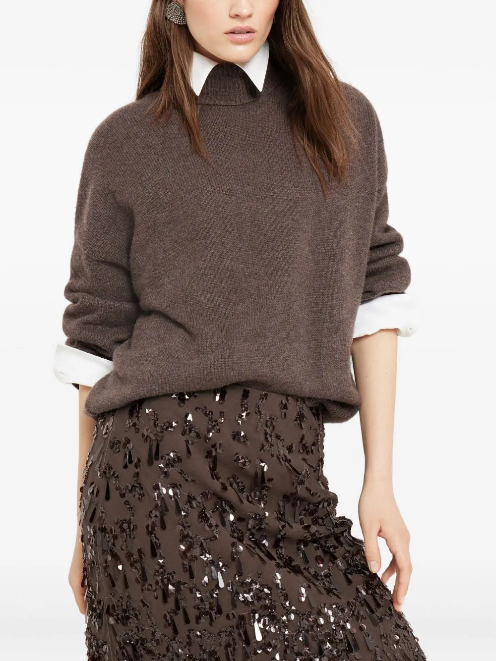 CASHMERE TURTLE-NECK JUMPER sold by Lord & Taylor product image thumbnail 4