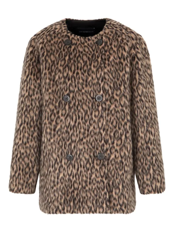 WOOL DOUBLE-BREASTED COAT sold by Lord & Taylor