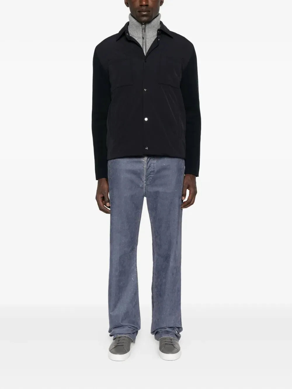 BLUE SILK NYLON JACKET sold by Lord & Taylor product image thumbnail 2