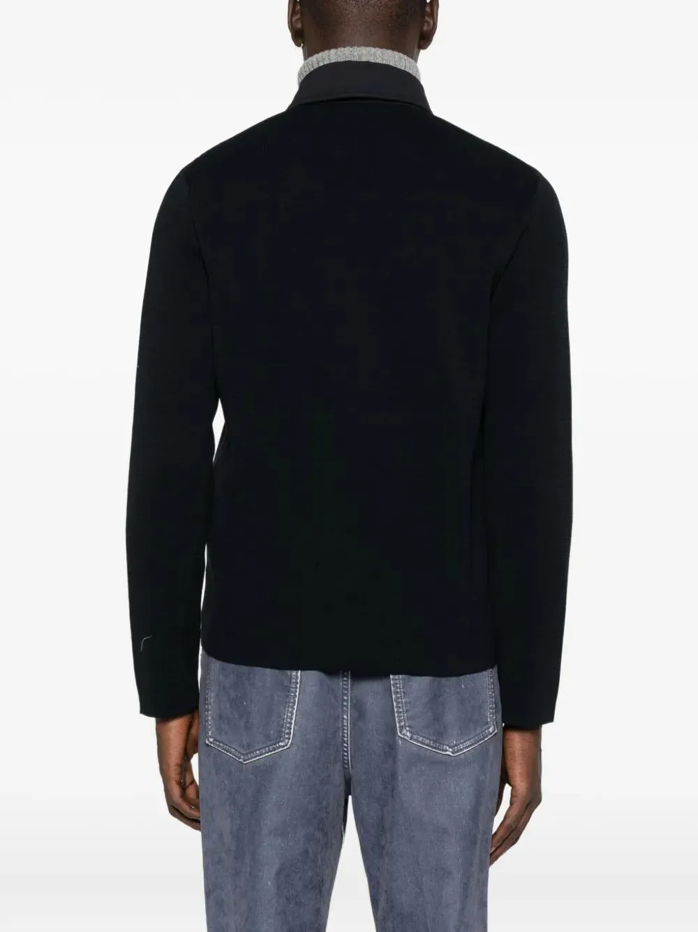 BLUE SILK NYLON JACKET sold by Lord & Taylor product image thumbnail 4