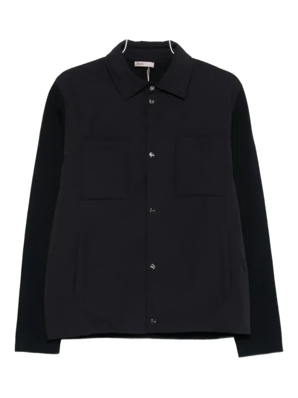BLUE SILK NYLON JACKET sold by Lord & Taylor